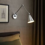 Applique murale orientable vintage  tika  - chrom�