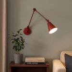 Applique murale orientable vintage  tika  - rouge