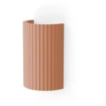 Applique murale en pl�tre couleur argile gu10