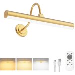 Applique murale avec port de chargement usb, lampe de lecture led for t�te de lit, intensit� variable ...