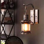 Applique murale r�tro antique industrielle luminaire d'ext�ri lampe porche jardin (bronze)