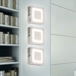 Applique murale spot d'intérieur led plat carré cuisine led sous meuble, avec interrupteur, 1x 5 watts ... Applique murale spot d'intérieur led plat carré cuisine led sous meuble, avec interrupteur, 1x 5 watts ...