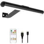 Applique murale sans fil avec d�tecteur de mouvement, applique led sans fil avec t�l�commande, rechargeable ...