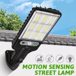 Applique murale solaire 72 led avec d�tecteur de mouvement ? �clairage ext�rieur pour jardin, all�e, ...