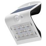 Applique murale solaire led avec détecteur de mouvement, 1, 5 w, blanc, solution d'éclairage blanc neutre ... Applique murale solaire led avec détecteur de mouvement, 1, 5 w, blanc, solution d'éclairage blanc neutre ...