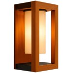 Applique murale solaire seraphina couleur bois h31cm