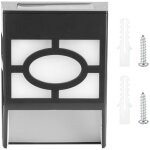 Applique murale solaire, applique murale solaire de style r�tro lumi�res de capteur de mouvement solaire ...