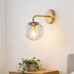 Applique murale sph�rique moderne, �clairage de miroir de salle de bain, lampe de table d�corative, lampe ...