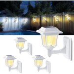 Applique solaire ext�rieure, 2 modes edison, �tanche, 15 lumens, blanc chaud et blanc froid, 16 x 15 ...