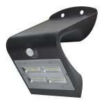 Applique solaire led sunny vigne - 4w miidex lighting� blanc - neutre - 4000k - noir