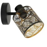 Applique spot orientable calath�a noir