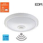 Applique surface led edm d�tecteur de mouvement - �clairage de secours - 16w - 1100 lumens - 6400k - ...