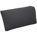 Oreiller cervical pour chaise longue adaptia en anthracite, dimensions 40  22  6 cm - hespride