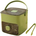 Appuyez sur type ice cube maker, box ice avec plateau et bac de rangement, 48 grille rutilisable ice ...