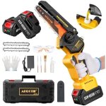 Aprotii mini tron�onneuse , tron�onneuse d'�lagage 15 cm avec moteur sans balais 800 w, graissage automatique ...