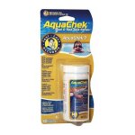 50 bandelettes d'analyse de l'eau 7 fonctions aquachek 541752aeu