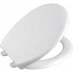 Aqualine - sofia - abattant de toilette soft close, polypropylène, blanc bs122 Aqualine - sofia - abattant de toilette soft close, polypropylène, blanc bs122
