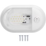 Aqxreight plafonnier led pour camping - car, 360lm, remplacement efficace pour �clairage avec interrupteur ...