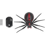 Araign�e t�l�command�e r�aliste, simulation �lev�e, contr�le facile pour halloween et no�l