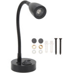 Aramox lampe de chevet led pour camping - car, pivotante  360 degrs, flexible, col de cygne, pour bateau, ...