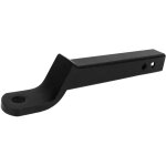 Aramox support de boule d'extension de support de boule de remorque support de boule d'attelage en acier ...