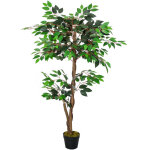 Arbre artificiel plante artificiel ficus hauteur 1, 2 m tronc branches liane lichen feuilles grand réalisme ... Arbre artificiel plante artificiel ficus hauteur 1, 2 m tronc branches liane lichen feuilles grand réalisme ...