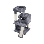 Yaheetech - arbre à chat hauteur 91 cm arbre d'escalade avec 2 niches et grande plateforme d'observation ... Yaheetech - arbre à chat hauteur 91 cm arbre d'escalade avec 2 niches et grande plateforme d'observation ...