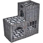 Arbre / maison / ch�teau � chat avec coussin saule vidaxl