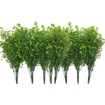 Arbustes artificiels buissons, plastique faux plantes vertes de mariage int�rieur ext�rieur maison jardin ...