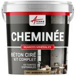 Arcane industries - b�ton cir� chemin�e, kit avec primaire et vernis - 10 m� (en 2 couches) barbadine ...