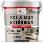 Arcane industries - b�ton cir�, ext�rieur, pour sol, mur, terrasse, escalier, enduit, d�coratif, min�ral, ...