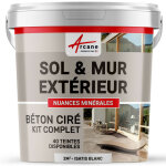 Arcane industries - b�ton cir�, ext�rieur, pour sol, mur, terrasse, escalier, enduit, d�coratif, min�ral, ...