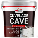 Arcane industries - enduit de cuvelage, hydrofuge, etanch�it� cave, garage, sous - sols arcacim cave ...