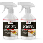 Arcane industries - nettoyant inox, wc, baignoire, salle de bain, sdb, enlever calcaire, sanitaire, carrelage, ...