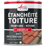 Arcane industries - etanchéité toiture : peinture arcafilm, résine etanchéité pour tuile : 0. 75 l pierre ... Arcane industries - etanchéité toiture : peinture arcafilm, résine etanchéité pour tuile : 0. 75 l pierre ...