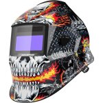 Arccaptain casque de soudure auto darkening, couleur r�elle 1 / 1 / 1 / 1, 4 capteurs d'arc, temps de ...