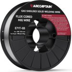Arccaptain fils de soudage mig arccaptian �0, 8 mm 4, 5 kg e71t - gs pour machine � souder sans gaz, ...
