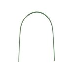 Nature - arceau en acier plastifi vert de 8mm de diamtre sur 150cm longueur - courbe de h56x85cm