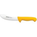 Couteau � peaux arcos couleur - prof 295300 en acier inoxydable nitrum et mango polypropyl�ne jaune ergonomiqu ...