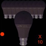 Arcotec - jamais utilis�] lot de 10 ampoules led b22 standard 7, 4w 650lm 6400k - garantie 2 ans