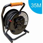 Arcotec - enrouleur pro de chantier 3g2. 5 40m ip44 platine fixe (anti twist) - c�ble h07rn - f - 4 prises ...