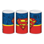 Tirelire - superman - taille l - 10x10x17. 5 cm
