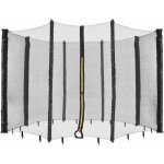 Arebos - filet de scurit trampoline  366 cm 8 piquets rsistant aux uv