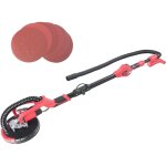 Arebos - ponceuse � bras 710 watt � 225 mm r�gulation de vitesse t�te pivotante