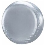 Argent 30  pouces housse de pneu de secours couverture roue pour diam�tre (75cm - 80cm) protection antipoussi� ...