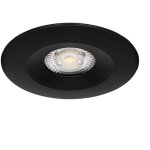 Aric - aspen vol1 spot encastr� rond fixe noir led 5 watts 36� 450lm 3000 / 4000k (cct) 51224
