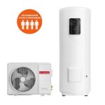 Ariston group - chauffe - eau thermodynamique ariston nuos split inverter wifi 200l
