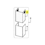 Ariston group - cheminee superieure inox pour hotte ariston - c00274186 Ariston group - cheminee superieure inox pour hotte ariston - c00274186