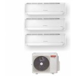 Ariston group - climatiseur d'air ariston trial split inverter srie alys plus 9 + 9 + 9 avec 80 xd0c ...