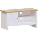 Arlington meuble tv 1 porte, meuble de rangement h 49 x l 95 x p 39 cm, blanc Arlington meuble tv 1 porte, meuble de rangement h 49 x l 95 x p 39 cm, blanc